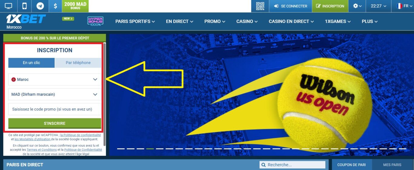 Comment se connecter à mon compte 1xBet à partir du web ?